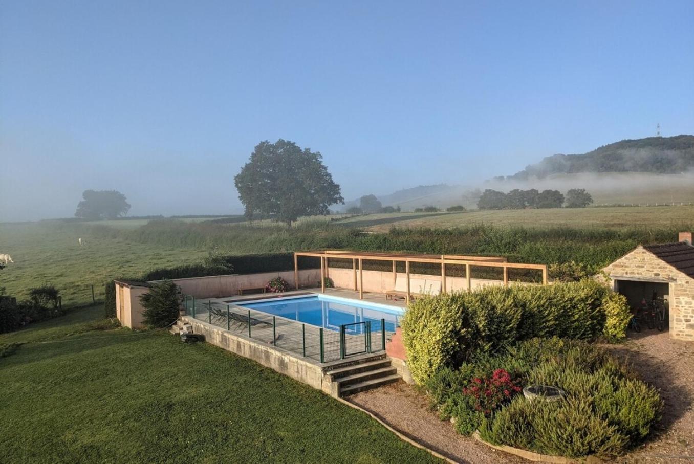 Large Gte With Pool In Peaceful Burgundy Villa Sailly Exterior photo